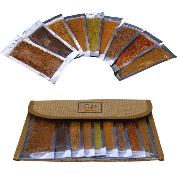 9 Organic Grill Seasonings & Smoked Salt Gift Set
