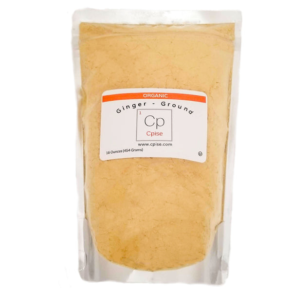 Ginger - Ground, Organic: Bulk Bag